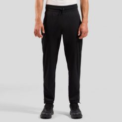 Spodnie techniczne męskie ODLO Zeroweight Warm Pants Regular Length. Czarne spodnie sportowe męskie Odlo, m, bez wzorów, do biegania. Za 579.99 zł.