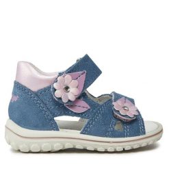 Sandały Primigi. Niebieskie sandały dziewczęce Primigi, bez zapięcia. Za 279.99 zł.