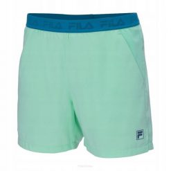 Spodenki tenisowe Fila Shorts Jarno. Zielone krótkie spodenki sportowe męskie Fila, l, bez wzorów, z materiału, tenisowe. Za 199.00 zł.