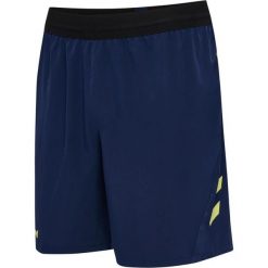 Szorty Hummel Blaze 2.0. Niebieskie krótkie spodenki sportowe męskie Hummel, bez wzorów, na fitness i siłownię. Za 211.00 zł.