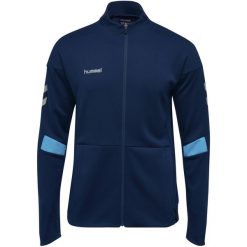 Kurtka z zamkiem błyskawicznym Hummel tech move poly. Niebieskie bluzy męskie Hummel, m, bez wzorów, na fitness i siłownię. Za 109.00 zł.
