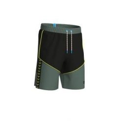 Szorty do pływania Arena Team Stripe Bermuda. Czarne kąpielówki męskie Arena, m, bez wzorów, do pływania. Za 119.99 zł.