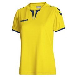 Koszulka sportowa z krótkim rękawem damska Hummel Core Womens SS Jersey. Brązowe koszulki sportowe damskie Hummel, xl, bez wzorów, z jersey, bez kołnierzyka, bez ramiączek, do piłki nożnej. Za 37.00 zł.