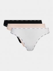 Guess Komplet 3 par stringów O4GG13 K6YW1 Kolorowy. Stringi damskie Guess, xs, z aplikacjami, z bawełny. Za 89.99 zł.