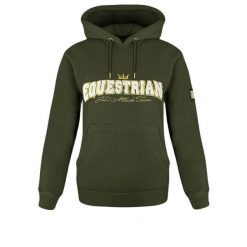 Bluza jeździecka damska JD ATTACK Equestri. Zielone bluzy damskie JD ATTACK, l, bez wzorów, z bawełny, bez kaptura. Za 229.00 zł.