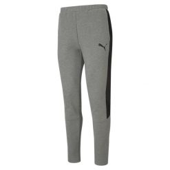 Spodnie do joggingu Puma Evostripe Core. Szare buty sportowe męskie Puma, z bawełny, bez zapięcia, do biegania. Za 258.50 zł.