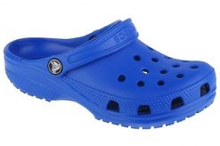 Sandały CROCS CLASSIC CLOG K Niebieski. Niebieskie sandały męskie Crocs, z gumy, bez zapięcia. Za 199.99 zł.