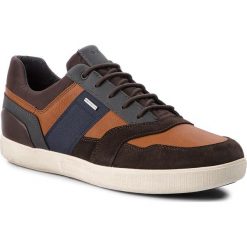 Sneakersy GEOX - U Taiki B Abx D U841UD 046FU C6G6T Browncotto/Dk Coffee. Brązowe półbuty na co dzień męskie Geox, z materiału, bez zapięcia. W wyprzedaży za 359.00 zł.