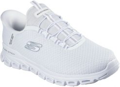 Skechers buty męskie Slip-ins: Glide-Step - Noxus 233010 WHT white 45. Białe buty sportowe męskie Skechers, bez zapięcia. Za 364.99 zł.
