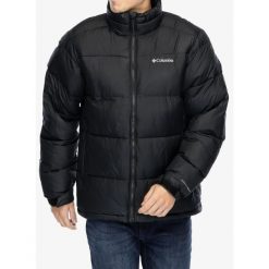 Kurtka ocieplana męska Columbia Pike Lake II Jacket. Czarne kurtki sportowe męskie Columbia, m, bez wzorów, z poliesteru, trekkingowe. W wyprzedaży za 605.30 zł.