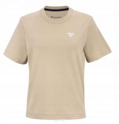 Koszulka tenisowa damska Tecnifibre Graphic Tee 2025. Brązowe koszulki sportowe damskie TECNIFIBRE, s, bez wzorów, z bawełny, bez kołnierzyka, bez ramiączek, tenisowe. Za 149.99 zł.