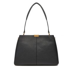 Torebka Tommy Hilfiger. Czarne torebki do ręki damskie Tommy Hilfiger, bez wzorów, klasyczne, bez dodatków. Za 719.99 zł.