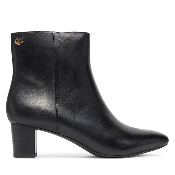 Botki LAUREN RALPH LAUREN. Czerwone botki damskie Lauren Ralph Lauren, bez obcasa, na słupku, bez zapięcia. Za 1,199.00 zł.