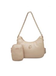 Liu Jo Torebka S Hobo AF5180 E0077 Beżowy. Brązowe torebki do ręki damskie Liu Jo, bez wzorów, ze skóry, bez dodatków. Za 629.99 zł.