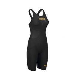 Strój kąpielowy dla kobiet Arena Powerskin Carbon Glide Ob. Czarne kostiumy jednoczęściowe damskie Arena, l, bez wzorów, z materiału, do pływania. Za 1,960.90 zł.