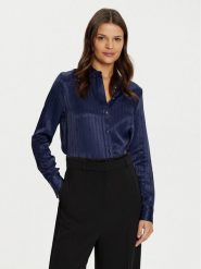 Marciano Guess Koszula 5RGH30 7169A Granatowy Regular Fit. Niebieskie bluzki damskie Marciano Guess, z aplikacjami, z wiskozy, bez kołnierzyka, bez ramiączek. Za 430.00 zł.