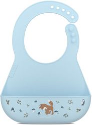 ŚLINIAK SILIKONOWY Z KIESZONKĄ MIO FOREST FRIENDS 108034565408. Śliniaki dla dzieci Mepal, bez wzorów. Za 59.25 zł.
