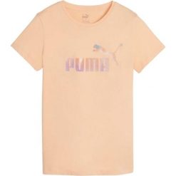 T-shirt Damski ESS+ Summer Daze. Białe t-shirty damskie Puma, l, bez wzorów, z bawełny, bez kołnierzyka. Za 142.99 zł.