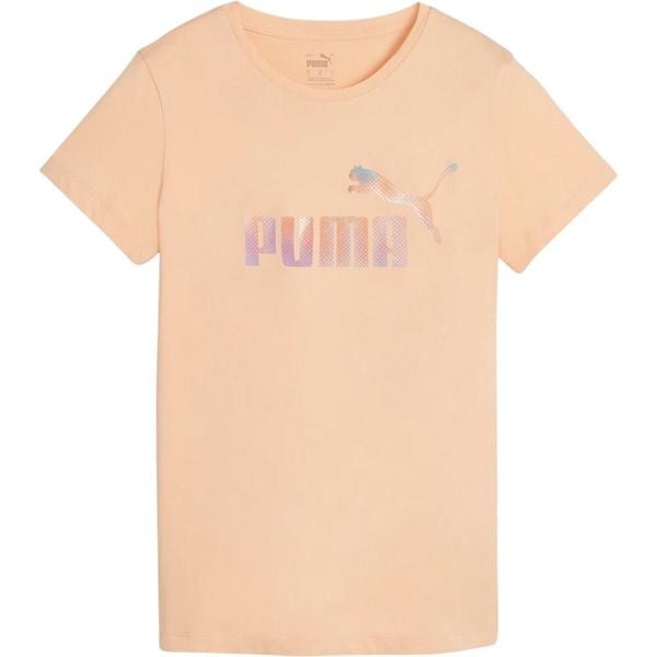 T-shirt Damski ESS+ Summer Daze. Białe t-shirty damskie Puma, l, bez wzorów, z bawełny, bez kołnierzyka. Za 142.99 zł.