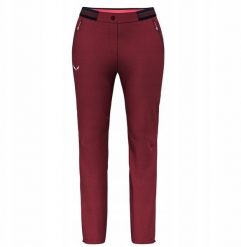 Spodnie turystyczne damskie Salewa Pedroc 2 DST Regular Pant - syrah rozmiar: s. Spodnie sportowe damskie Salewa, s, bez wzorów. Za 595.20 zł.