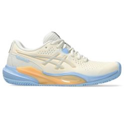 Damskie buty do padla Asics Gel-Challenger 15. Białe obuwie sportowe damskie Asics, bez wzorów. Za 507.00 zł.