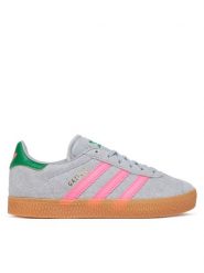 Adidas Sneakersy Gazelle IH6472 Szary. Szare buty sportowe dziewczęce Adidas, bez wzorów, ze skóry, bez zapięcia. Za 279.99 zł.
