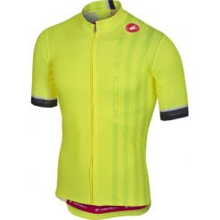 Castelli Koszulka Podio Doppio Jersey Fz Yellow Fluo, Xxl. Koszulki sportowe męskie marki Castelli. Za 335.00 zł.