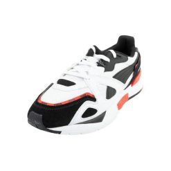 Męskie Buty Sportowe Ze Skóry Ekologicznej Mirage Mox Pipe Detail. Białe buty sportowe męskie Puma, ze skóry ekologicznej, bez zapięcia. Za 331.99 zł.