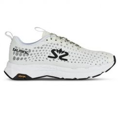 Buty do chodzenia damskie Salming Greyhound. Białe obuwie sportowe damskie SALMING, bez wzorów, z kauczuku, trekkingowe. Za 481.00 zł.