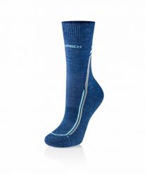 Skarpety damskie Brubeck TREKKING MERINO LIGHT. Fioletowe skarpety damskie Brubeck, bez wzorów, z wełny. Za 64.99 zł.