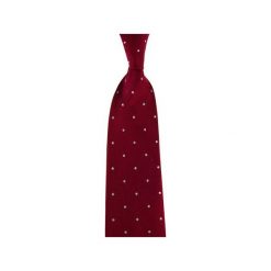 Krawat bordowy kropki. Czerwone krawaty i muchy Guns&tuxedos, w kropki. Za 179.99 zł.