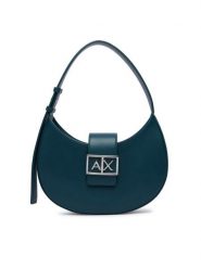 Armani Exchange Torebka XW002565 AF12039 U7338 Zielony. Zielone torebki do ręki damskie Armani Exchange, bez wzorów, ze skóry, bez dodatków. Za 614.99 zł.