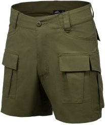 Helikon-Tex Spodenki Cargo - Olive Green. Zielone krótkie spodenki sportowe męskie HELIKON-TEX, m, bez wzorów. Za 170.67 zł.