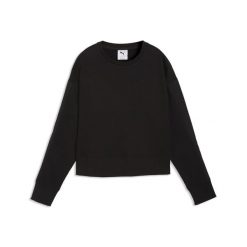 Damska luźna bluza z okrągłym dekoltem HER PUMA. Czarne bluzy damskie Puma, bez wzorów, bez kaptura. Za 229.00 zł.