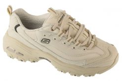 Buty sportowe Sneakersy damskie, D'Lites - Fresh Start. Białe obuwie sportowe damskie Skechers, bez wzorów, z materiału, trekkingowe. Za 339.99 zł.