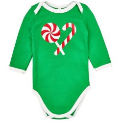 Garnamama Body Świąteczne Christmas 56 Zielone. Body niemowlęce marki Pollena Savona. Za 29.00 zł.