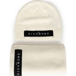 John Richmond Czapka i Szalik "Peres". Rękawiczki męskie John Richmond, z aplikacjami, z dzianiny. Za 249.00 zł.