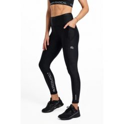 Legginsy fitness damskie Rough Radical Speed X. Niebieskie legginsy sportowe damskie ROUGH RADICAL, l, bez wzorów, z dzianiny, z podwyższonym stanem, do biegania. Za 169.90 zł.