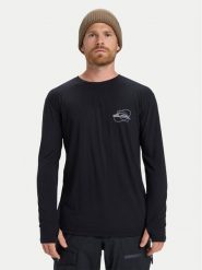 Quiksilver Longsleeve Coastal Run EQYKT04400 Czarny Regular Fit. Czarne bluzki z długim rękawem męskie Quiksilver, l, bez wzorów, z syntetyku, bez kołnierzyka. Za 249.99 zł.