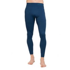 LEGINSY EXTREME THERMO LE13060 MĘSKIE-DARK BLUE xl. Niebieskie legginsy sportowe męskie Brubeck, m, bez wzorów, trekkingowe. Za 128.99 zł.