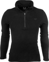4f Bluza polarowa damska 4F F031 głęboka czerń 4FAW23UFLEF031 20S 2XL. Bluzy damskie 4f, s, bez wzorów, z polaru, bez kaptura. Za 101.53 zł.