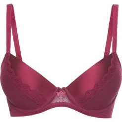 Biustonosz usztywniany bonprix ciemnoczerwony. Biustonosze marki bonprix. Za 54.99 zł.