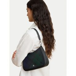 Torebka LAUREN RALPH LAUREN. Czarne torebki do ręki damskie Lauren Ralph Lauren, bez wzorów, klasyczne, bez dodatków. Za 1,299.00 zł.