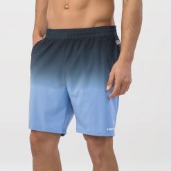 Krótkie spodenki męskie POWER II. Niebieskie krótkie spodenki sportowe męskie Head, l, bez wzorów, z elastanu. Za 328.95 zł.