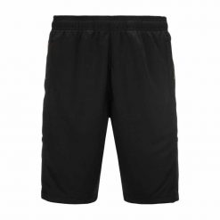 Szorty Kappa Gabbio. Czarne krótkie spodenki sportowe męskie Kappa, bez wzorów, na fitness i siłownię. Za 195.50 zł.