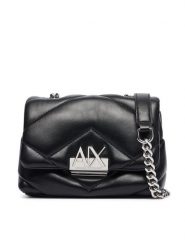 Armani Exchange Torebka XW000357 AF26568 UC001 Czarny. Czarne listonoszki damskie Armani Exchange, bez wzorów, ze skóry, bez dodatków. Za 589.99 zł.