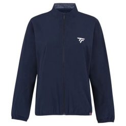 Lekka kurtka damska Tecnifibre Pro. Niebieskie kurtki damskie TECNIFIBRE, l, bez wzorów, z elastanu, bez kaptura, do biegania. Za 392.40 zł.