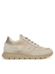 Primigi Sneakersy 7873211 D Beżowy. Brązowe buty sportowe dziewczęce Primigi, bez wzorów, ze skóry, bez zapięcia. Za 169.99 zł.