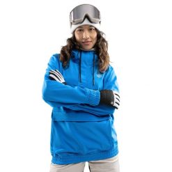 Kurtka narciarsko-snowboardowa damska W3-W Ollie. Niebieskie kurtki damskie SIROKO, s, bez wzorów, z softshellu, bez kaptura, narciarskie. W wyprzedaży za 367.95 zł.