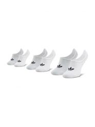 Adidas Stopki No-Show Socks 3P FM0676 Biały. Białe skarpety męskie Adidas, bez wzorów, z materiału. Za 49.99 zł.